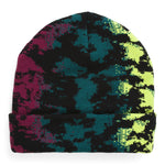 Vans Mens Parkview Cuff Beanie - Black/Purple Potion/Lime Punch