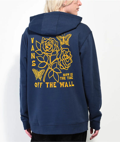 Vans Mens Roses and Butterflies Pullover Hoodie