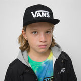 Vans Boys Drop V ll Snapback Hat - Black/White
