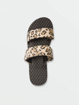 Volcom Womens Eco Recliner Slide Sandals