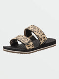 Volcom Womens Eco Recliner Slide Sandals
