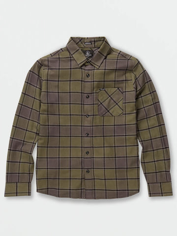 Volcom Little Boys Caden Plaid Long Sleeve flannel