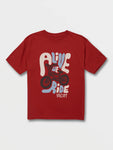 Volcom Little Boys Alive We Ride Short Sleeve Tee