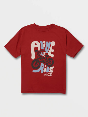 Volcom Little Boys Alive We Ride Short Sleeve Tee