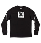 DC Boys Square Star L/S Tee