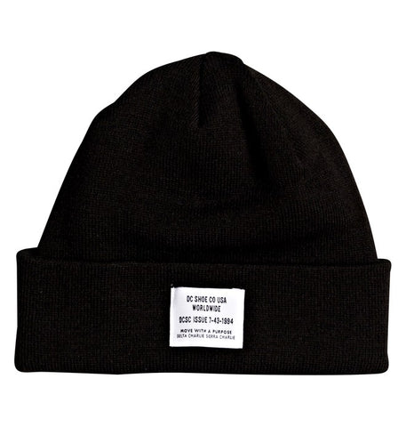 DC Workman Cuff Beanie - Black