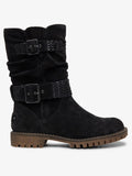 Roxy Womens McGraw Faux Suede Boots