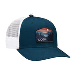 Coal The Hauler Low Profile Trucker Cap - Marine Blue