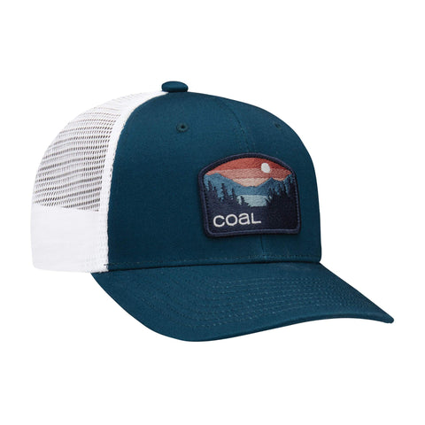 Coal The Hauler Low Profile Trucker Cap - Marine Blue