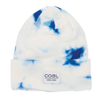 Coal The Standard Acrylic Knit Cuffed Beanie - Blue Tie Die