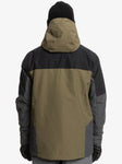 Quiksilver Mens Mission Plus Insulated Snow Jacket