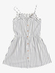 Roxy Girls Nature Lover Stripe Strappy Midi Dress