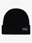 Roxy Womens Harper Cuff Beanie - True Black