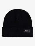 Roxy Womens Harper Cuff Beanie - True Black