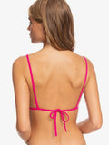 Roxy W Blooming Ride Tiki Tri Bikini Top