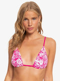 Roxy W Blooming Ride Tiki Tri Bikini Top