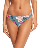 Roxy W Printed Beach Classics Full Bikini Bottoms