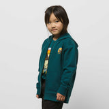 Vans Little Kids Off The Wall Vibes Full Zip Hoodie