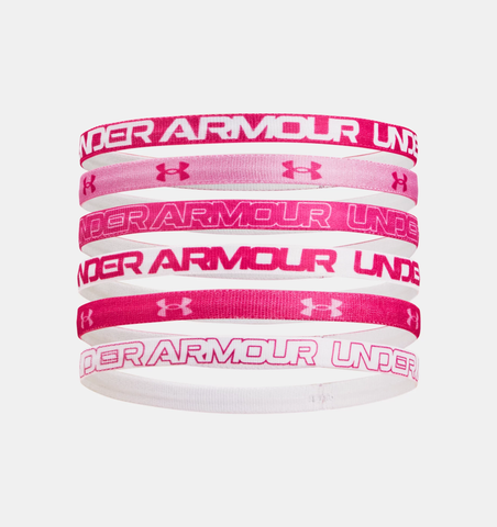 Under Armour Girls' UA Graphic Headbands - 6 Pack