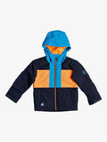Quiksilver Boys Groomer Insulated Color Block Snow Jacket