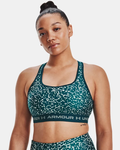 Under Armour Women's Armour® Mid Crossback Printed Sports Bra