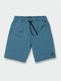 Volcom Boys Understoned Elastic Waist Hybrid Shorts