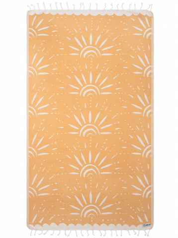 Sand Cloud Days Towel - Sunflower