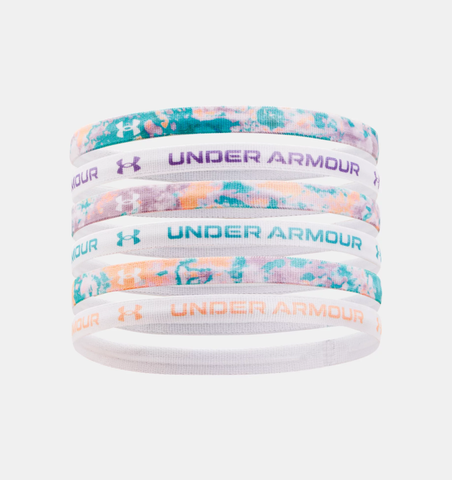 Under Armour Girls' UA Graphic Headbands - 6 Pack