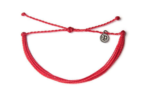 Pura Vida Solid Original Bracelet ~ Red