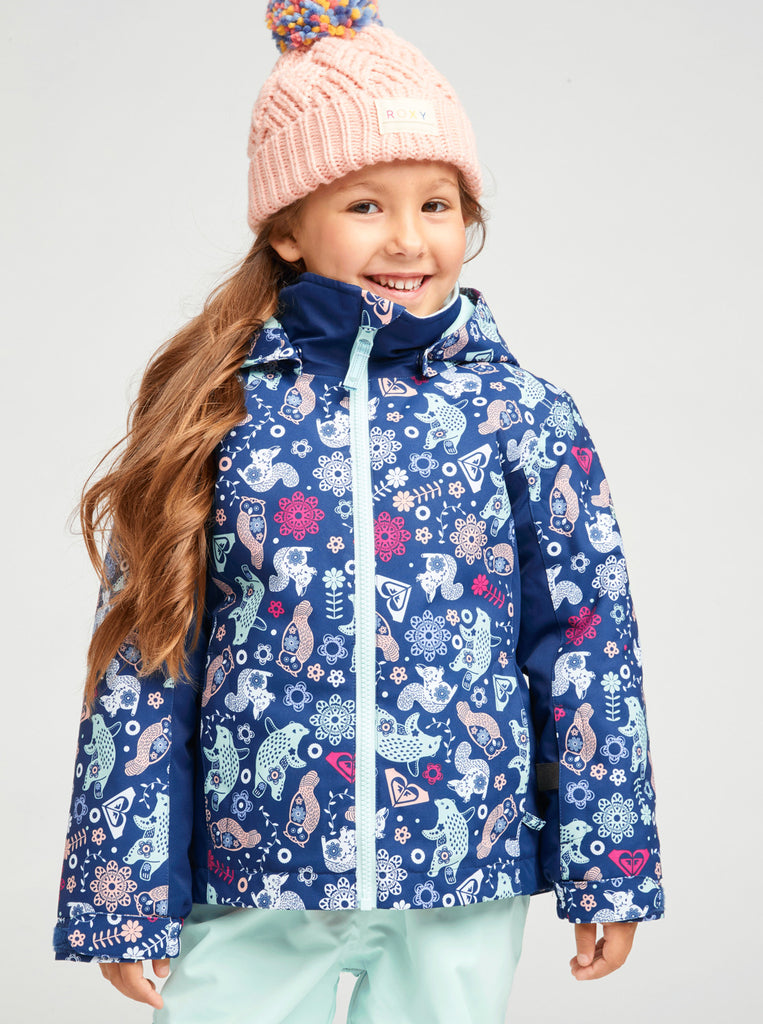 Roxy Girls Snowy Tale Insulated Snow Jacket – Rumors Skate and Snow