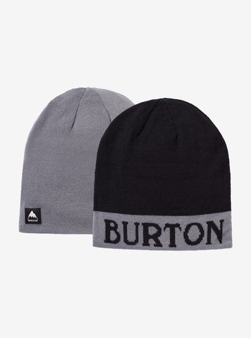 Burton Billboard Reversible Beanie - True Black / Castlerock