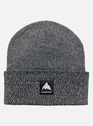 Burton Recycled Kactusbunch Tall Beanie - True Black / Stout White Marl