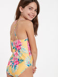 Volcom Girls Flower Girl One-Piece Swimsuit