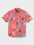 Volcom Mens Leaf Spray Short Sleeve Shirt