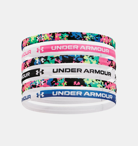 Under Armour Girls' UA Graphic Headbands - 6 Pack