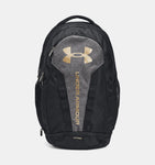 Under Armour UA Hustle 5.0 Backpack - Black / Black Medium Heather