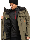 Quiksilver Mens Raft Insulated Snow Jacket