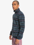 Quiksilver Mens Aker Half-Zip Fleece Sweater