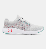 Under Armour Girls' GS Charged Vantage Paint Splatter Running Shoes