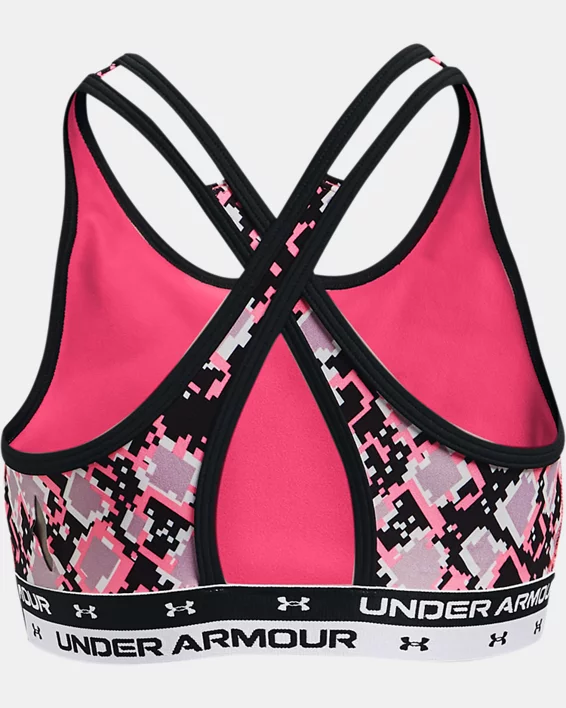 Under Armour Girls' UA Crossback Printed Sports Bra – Rumors Skate and Snow