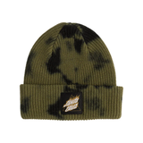 Santa Cruz Flamed Not A Dot Beanie - Olive Wash