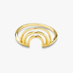 Pura Vida Chasing Rainbows Ring ~ Gold