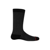 Saxx Mens Whole Package Crew Socks - Black Heather