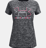 Under Armour Girls' UA Tech™ Big Logo Twist Short Sleeve