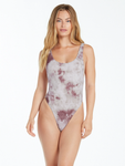 Volcom Womens Follow The Cloud One Piece Swimsuit