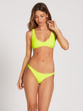 Volcom Womens Simply Mesh Hipster Bikini Bottom