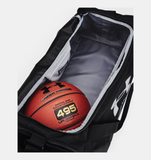 Under Armour UA Undeniable 5.0 Medium Duffle Bag -Black / Metallic Silver 001