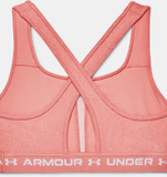 Under Armour Women's Armour® Mid Crossback Heather Sports Bra