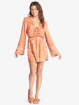 Roxy Womens Spirit Awakes V-Neck Romper
