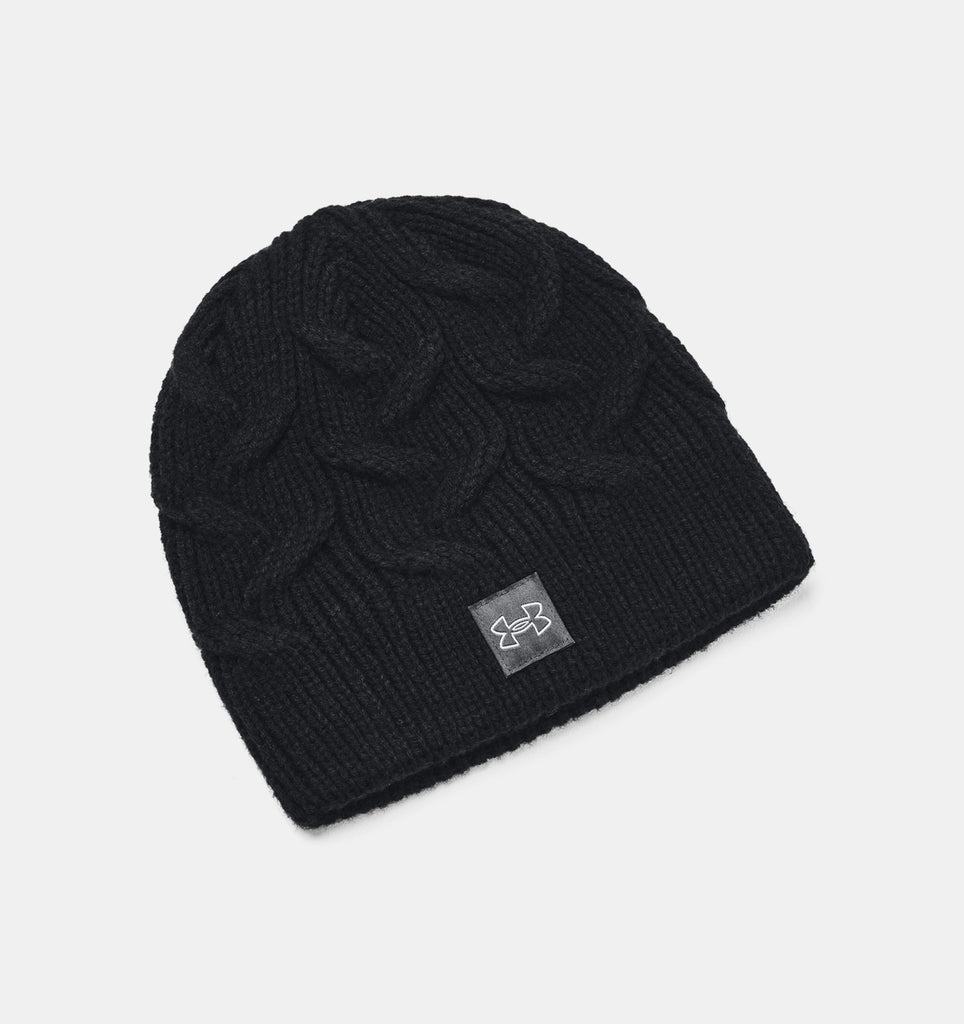 Under Armour Halftime Men's Cuff Beanie - Black/White